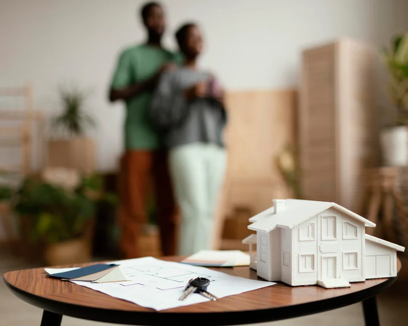 New home keys and planning